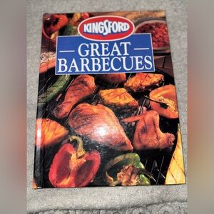 Barbecue Recipe Book with Vibrant Cover